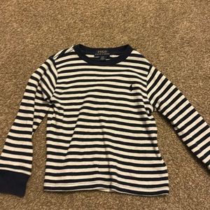 Polo Ralph Lauren white & blue stripe and blue & red stripe (2 shirts!!)